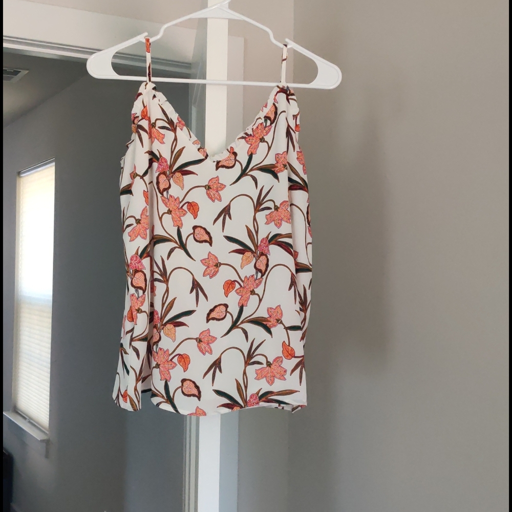 Anne Taylor loft ruffled cami.